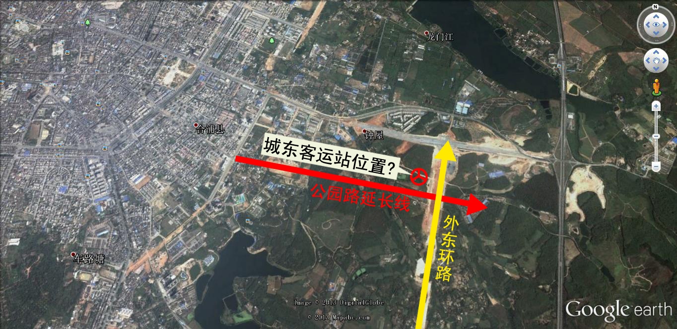 合浦县将建设城东新汽车客运站客运中心车辆移到合浦总站经营